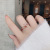 Korean Style New Style Micro-Inlaid Crystal Zircon Ring Sweet French Elegant Flowers Ring Ornament