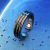 Spot Personalized Electroplated Rose Gold Ring Men's Magnetic Health Open Magnet Ring Whole