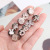 Manufacturer Anti-Exposure Button Brooch Cute Button High-Grade Metal Diamond-Embedded Decorative Buckle Adjustable Sewing Free Nail-Free Button
