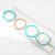 Sold Jewelry Bohemian Multi-Layer Elastic String Bracelet Color Crystal Beads Bracelet Female Factory Wholesale