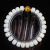 White Jade Bodhi Root Bracelet Buddha Beads Bracelet Men And Women Couple Bodhi Seed Single Circle Ornament Wholesale