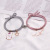 Cartoon Alloy Couple Headband Bracelet Dual-Use Student Magnet Suction Small Rubber Band Online Influencer Hair Ring