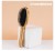 In Stock Wholesale Flower Bamboo 9204 Comb Hairdressing Comb New Cushion Head Massage Comb Scalp Airbag Hairdressing Comb