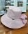 Spring New Bow Female Cap Big Brim Sun-Proof Bucket Hat Foldable Cloth Cap