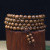 Wholesale Door Frame Bracelet Rosewood Beads Bracelet Rosary 108 PCs/216 Beads Wholesale