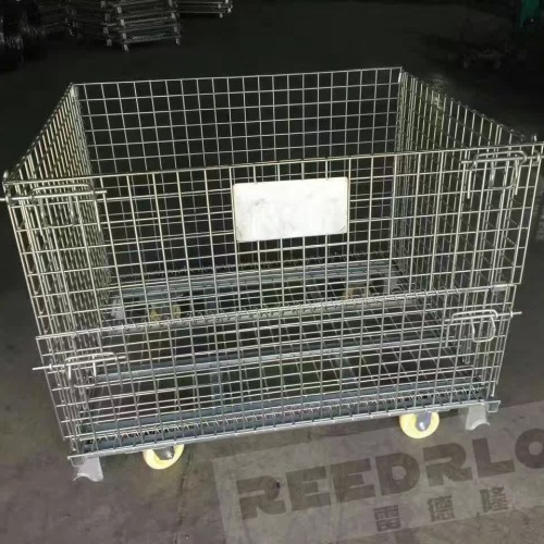 Storage Cage Folding Logistics Turnover Box Spot Supply Size Can Be Customized Ledelong