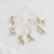 2020 Hot Selling Taobao Supply Bride European Ceramic Flower Natural Pearl Hairpin High Quality Hairpin Hairpin
