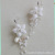 Diamond Silver Gold White Flower Freshwater Pearl Bridal Earrings Earrings European and American Popular Jewelry