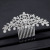 Alloy Silver-Plated Hair Comb Hair Comb Bride Wedding Bridal Gown Accessories Headdress Hair Accessories Manufacturer