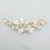 Pearl Europe and America Cross Border Wedding Dress Ornaments Hair Accessories Handmade Bride Wedding Jewelry Hair Comb