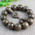 Silkwood Ebony Buddha Beads 2.0 Wooden Cultural Artifact Bracelet 108 Ornament Natural Fragrance Submerged Wood Bracelet