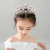 Hair Accessories Crown Crystal Headband Birthday Korean Style Flower Girl Performance Jewelry Factory Wholesale