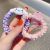 Celebrity Sweet Girl Cute Hair String Jade Hare Dog Large Intestine Ring Bun Headband Korean Hair Accessories Wholesale