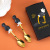 304 Stainless Steel Coffee Spoon Creative Ostrich Dessert Stirring Spoon Cute Small Spoon Gift Set Factory in Stock