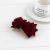 Sale Double Flannelette Rose Hair Comb Bride Hair Braiding Hair Comb Wine Red Curling Simulation Flower Headwear Female