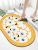 Flower Diatom Ooze Soft Floor Mat Bathroom Bathroom Entrance Non-Slip Mat Water-Absorbing Quick-Drying Household Silicone Mud Floor Mat