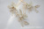 Ceramic Flower Hairpin Export Quality Natural Pearl Handmade Elegant High-End Bridal Headdress Hairpin