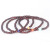 Female Original Design 4mm Single Circle High Oil Density Old Materials Wooden Cultural Artifact Prayer Beads Bracelet