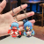 Creative Men's and Women's Universal Cartoon Doll National Fashion Blind Box Cute Doll Hand-Made Bubble Epoxy Couple Keychain