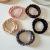 and Durable Rubber Band Women Hair Rope High Elastic Hair Friendly String Color Hair Ring Headdress Hair Accessories