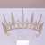 New Arrival Hot Sale Crystal Crown Shape Wedding Dress Accessories Birthday Crown Performance Dress Studio Ornament