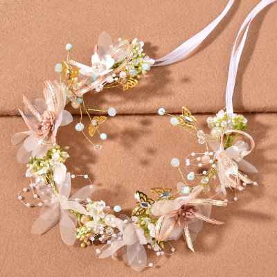 Super Fairy MSN Series Smart Flower Headband Garland Original Wedding Bridal Headdress Wedding Dress Hair Accessories