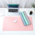 Simple Waterproof PU Leather Mouse Mat Solid Color Large Office Game Mat [Custom Pattern Size]]