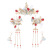 Set Tassel Buyao Girls Antique Hair Accessories Back Pressure Wearing Flower Super Fairy Alloy Side Clip Hairpin