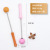 New Candy Color Massage Knocking Hammer in Stock Wholesale Golf Ball Compact Soft Ball Multi-Contact Elastic Massage Hammer