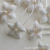 Ceramic Flower Hairpin 2cm Fresh White Flowers and Plants Bridal Hair Accessories Fresh Water Pearl Hairpin Accessories