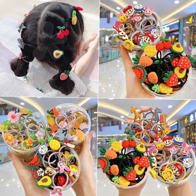 Head Rope Headdress Hair Elastic Band Do Not Hurt Hair Korean Baby Cute Princess Little Hair Ring Girls Hair Accessories