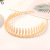 Non-Slip Toothed Headband Hair Fixer Bangs Broken Hair Headband Simple Black Brown Face Wash Hair Accessories Women