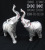 Jianou Modern Elephant Electroplating Home Decoration Creative Home Study Living Room TV Cabinet and Tea Table Decoration 533