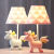 Cartoon Unicorn Table Lamp Nordic Ins Girl Room Bedroom Bedside Lamp Internet Celebrity Led Children's Room Dimmable Table Lamp