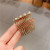 Hair Comb Headdress Korean Non-Slip Sweet Pearl Hair Comb Rhinestone Simple Bangs Clip Hairpin Antique Hair Accessories