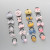 SD-18 Korean Hair Accessories Set Infant Rubber Band Cloth Cartoon Factory Direct Sales