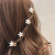 Pearl Barrettes Side Clip Girl Bangs Mori Girl's Word Clip All-Match and Sweet Flower Clip Online Influencer Headdress