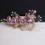 Bridal Wedding Handmade Flowers Hair Comb Hair Comb Updo Flower Headwear Dress Banquet Photo Studio Accessories