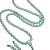 Raw Ore Hubei Turquoise Beads High Porcelain Blue Buddha Beads Necklace Multi-Circle Bracelet Live Broadcast Supply