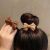 Accessories Hair Rope Internet Celebrity Graceful Bow Love Bun Leather Case Tied-up Hair Ponytail Hair String Not Tight