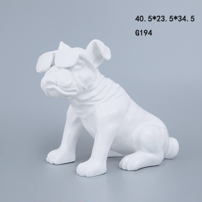 Home Decoration British Bulldog Soft Decoration Bulldog Decoration Birthday Gift Pet Supplies Decoration G194