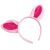 Halloween Activity Equipment Cute Pink Cartoon Plush Animal Pig Four-Piece Headband Toy Factory Direct Sales