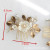 Bridal Small Hair Comb Distressed Color More than Bells of Ireland Ceramic Hair Comb EBay Supply Factory Direct Sales