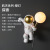 Children's Room Astronaut Table Lamp 3D Moon Decoration Decoration Small Night Lamp Creative Spaceman Boy Bedroom Bedside Lamp