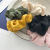 Ins Style Large Intestine Hair Band Towel Hair Rope Female Cute French Satin Chiffon Hair Rope Hair-Binding Leather