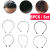 Special Iron Wave Headband Men's and Women's Headband Korean Invisible Sports Trend Bangs Cropped Hair Clip Hairpin