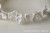 Ceramic Flower Headband Hard Porcelain Flower Bridal Crown Handicrafts European Wedding Bride Accessories Headdress