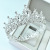 New Korean Style Bridal Crown Rhinestone Hairware Bridal Crown Birthday Cake Crown Wedding Gown Dress Accessories