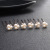 Wedding Ornament Wholesale European and American Simple New Bridal Hairpin Pearl Rhinestone Pin Wedding Dress Ornament