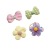 10-Piece Set ~ Children Headwear Bow Flower High Elastic Rubber Band Cute Princess Pink Mesh Plaid Hair Accessories